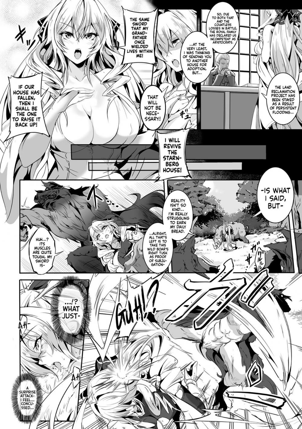 Hentai Manga Comic-The Beast's Meat Wife-Read-2